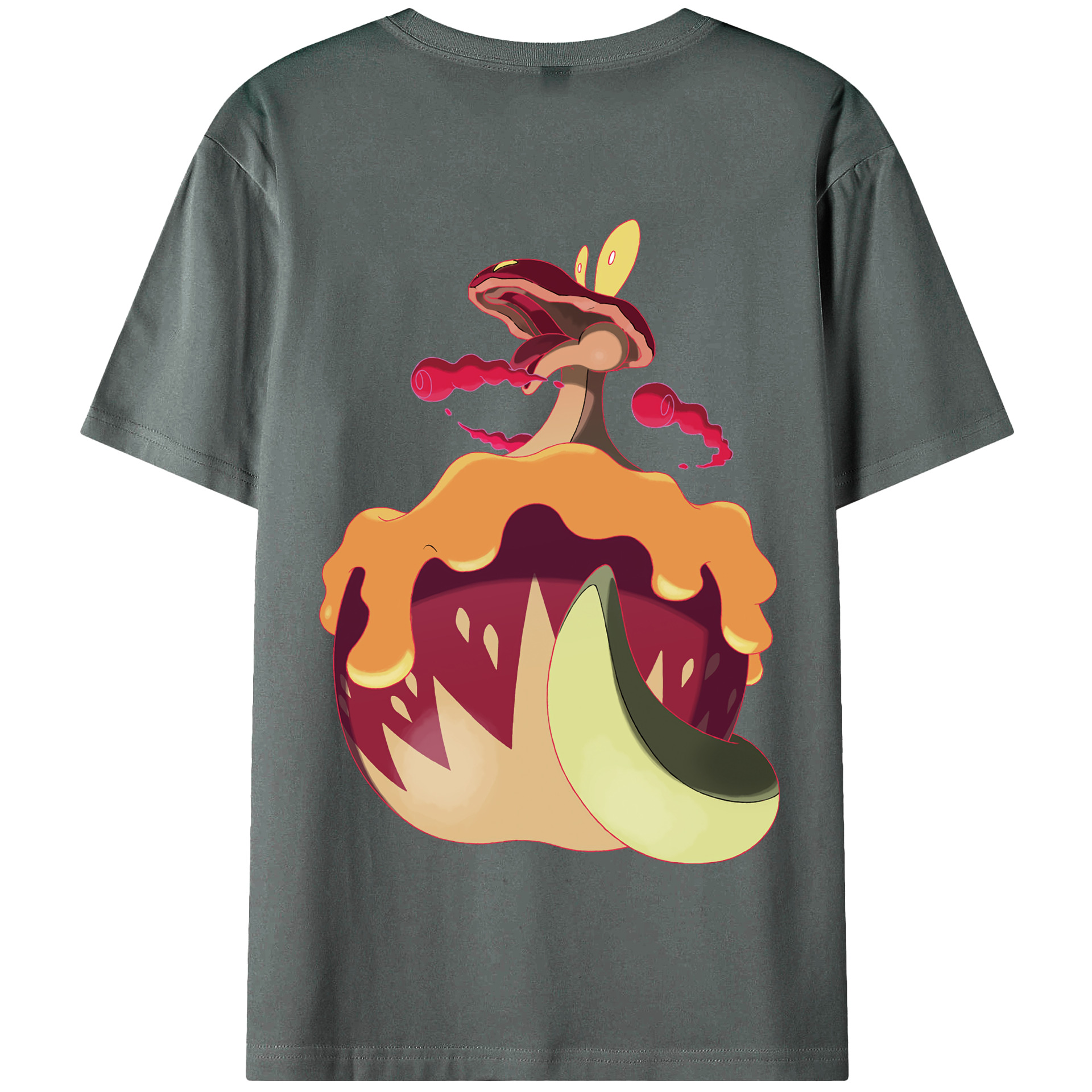 （画像用） ポケットモンスター Pokémon 綿100％半袖Tシャツ（背面プリント）